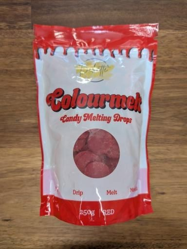 Red Drop Candy Candy Melt Drops Red 250g | Gippsland Cake Co.